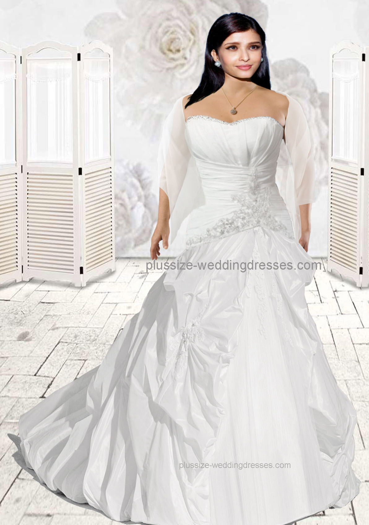 Custom made plus size wedding dresses (image for) Custom made plus size wedding dresses