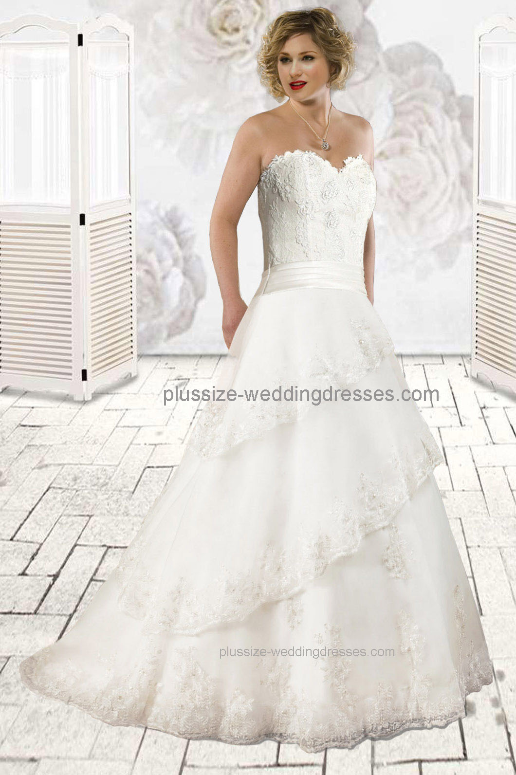 Formal wear strapless plus size wedding dresses (image for) Formal wear strapless plus size wedding dresses