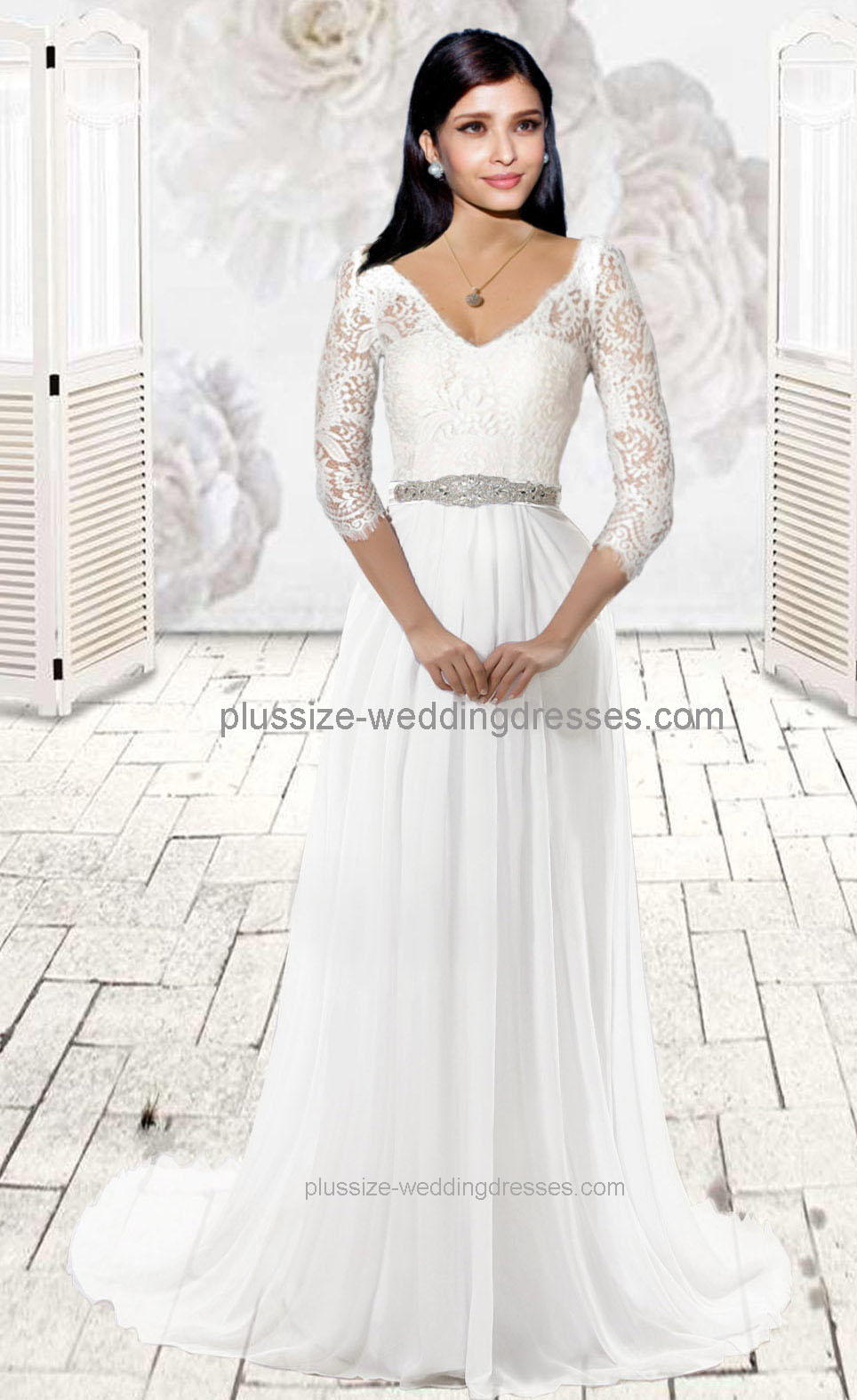 Handmade plus size wedding dresses (image for) Handmade plus size wedding dresses