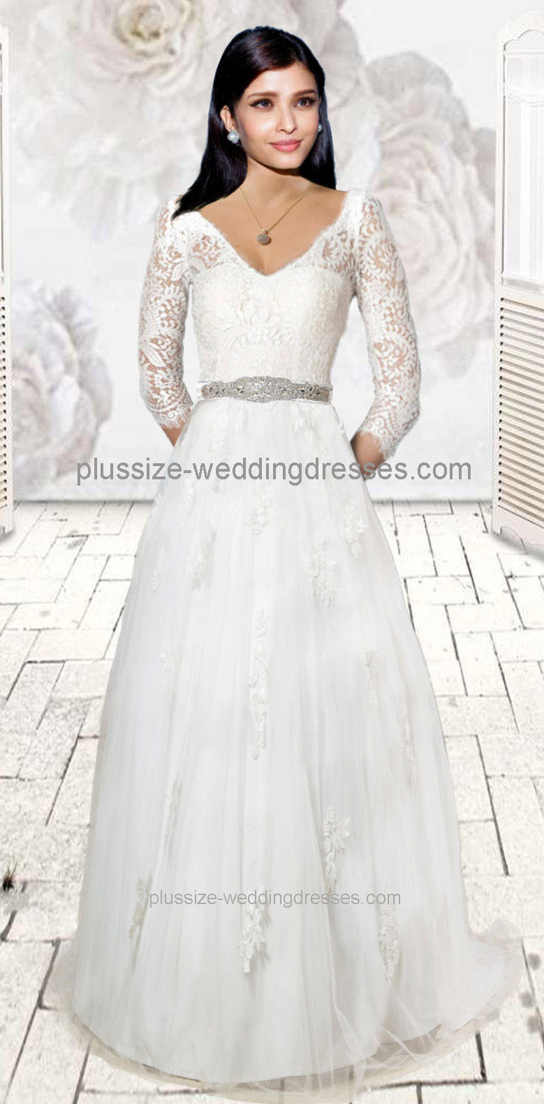 Low budget plus size wedding dresses (image for) Low budget plus size wedding dresses
