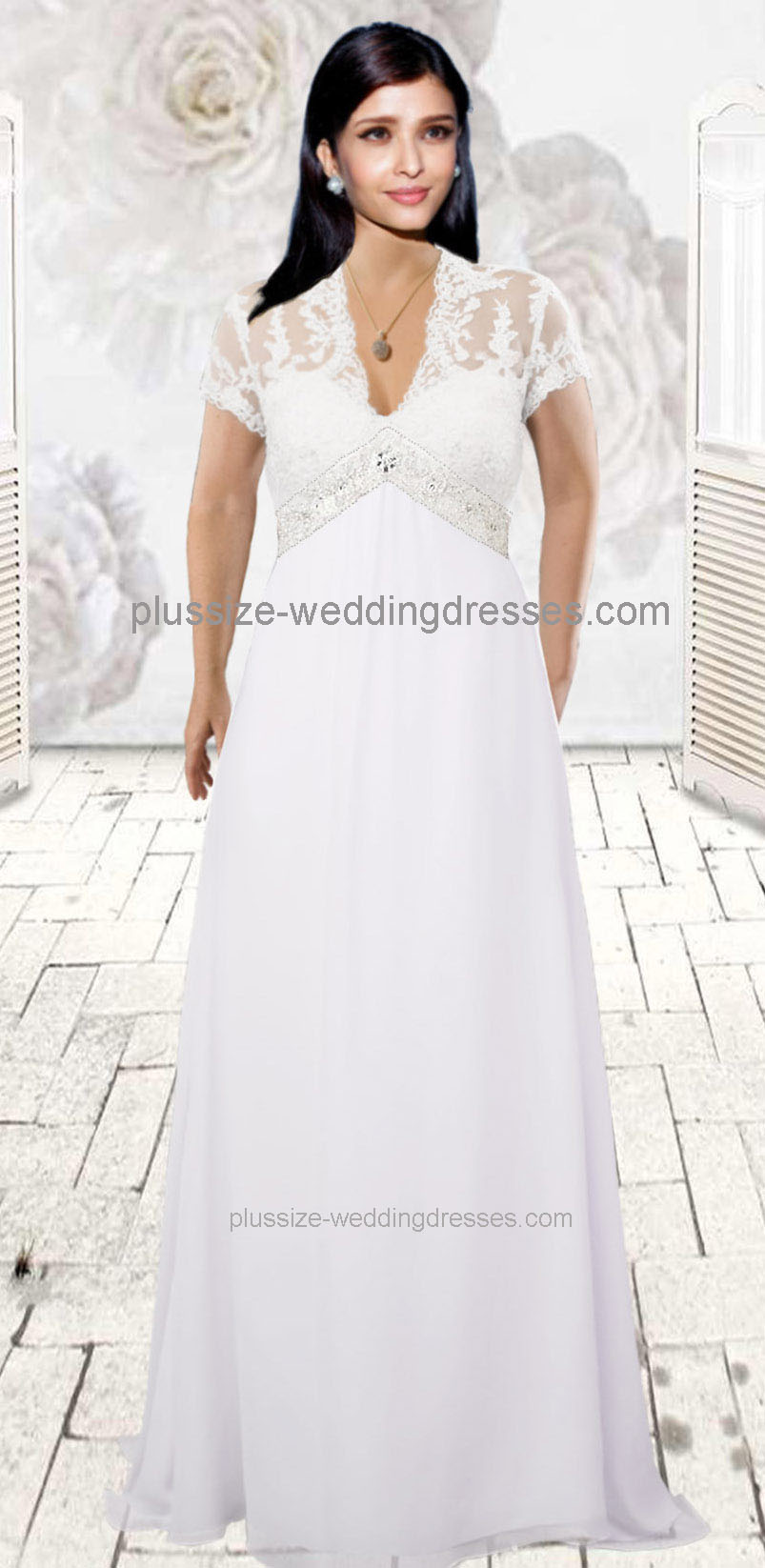 Romantic plus size wedding dresses (image for) Romantic plus size wedding dresses