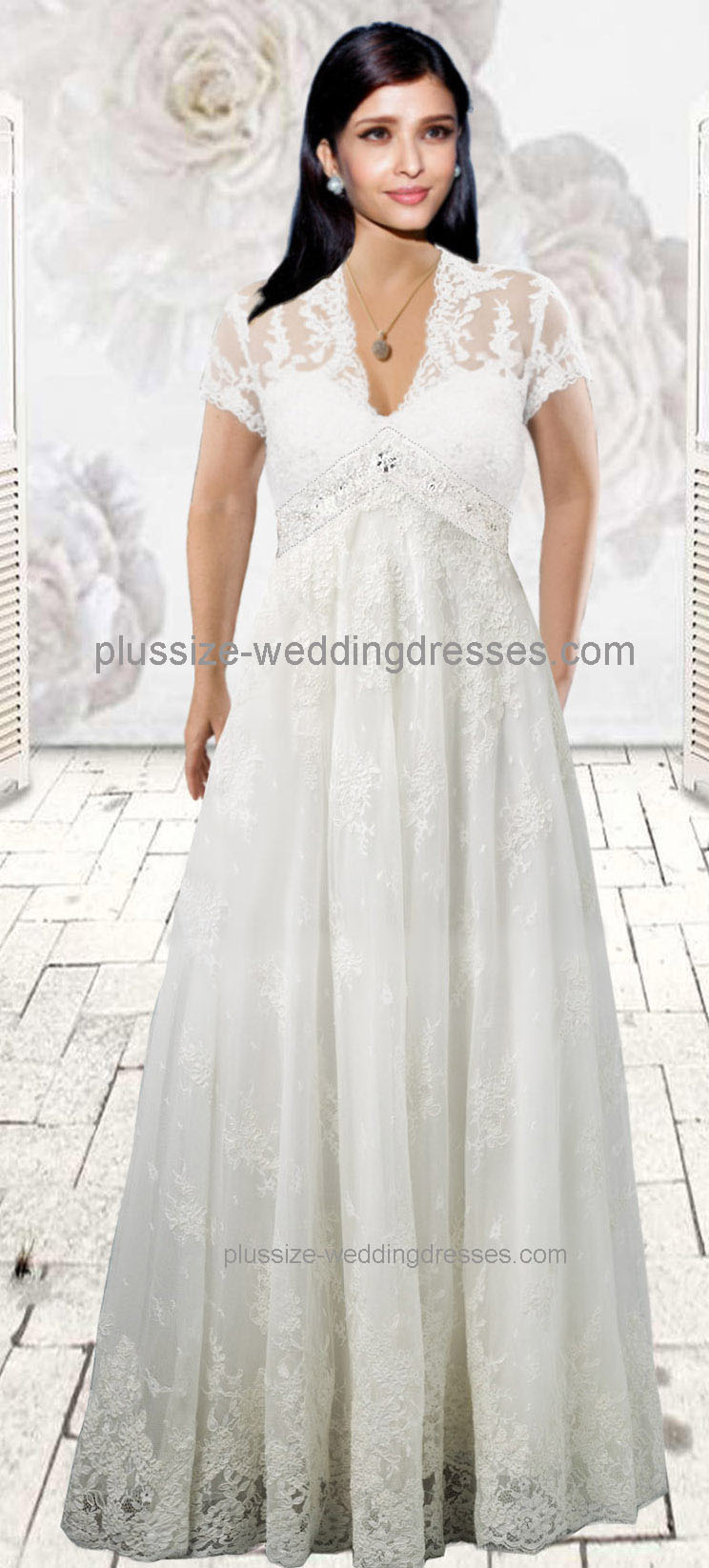 Vintage plus size wedding dresses (image for) Vintage plus size wedding dresses