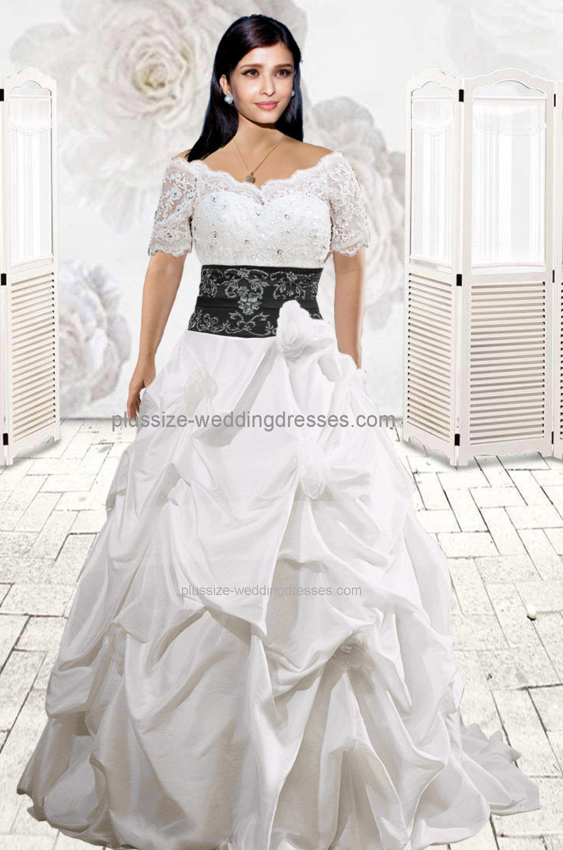 Christmas taffeta plus size wedding dresses (image for) Christmas taffeta plus size wedding dresses